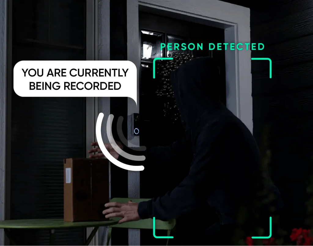 Battery Video Doorbell + Palm Lock
