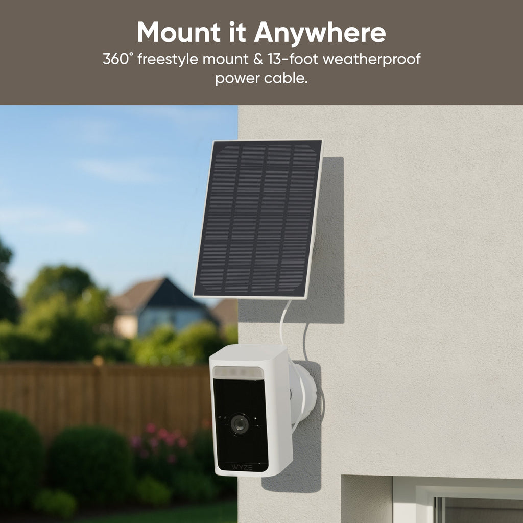 (Refurbished) Wyze Battery Cam Solar Panel