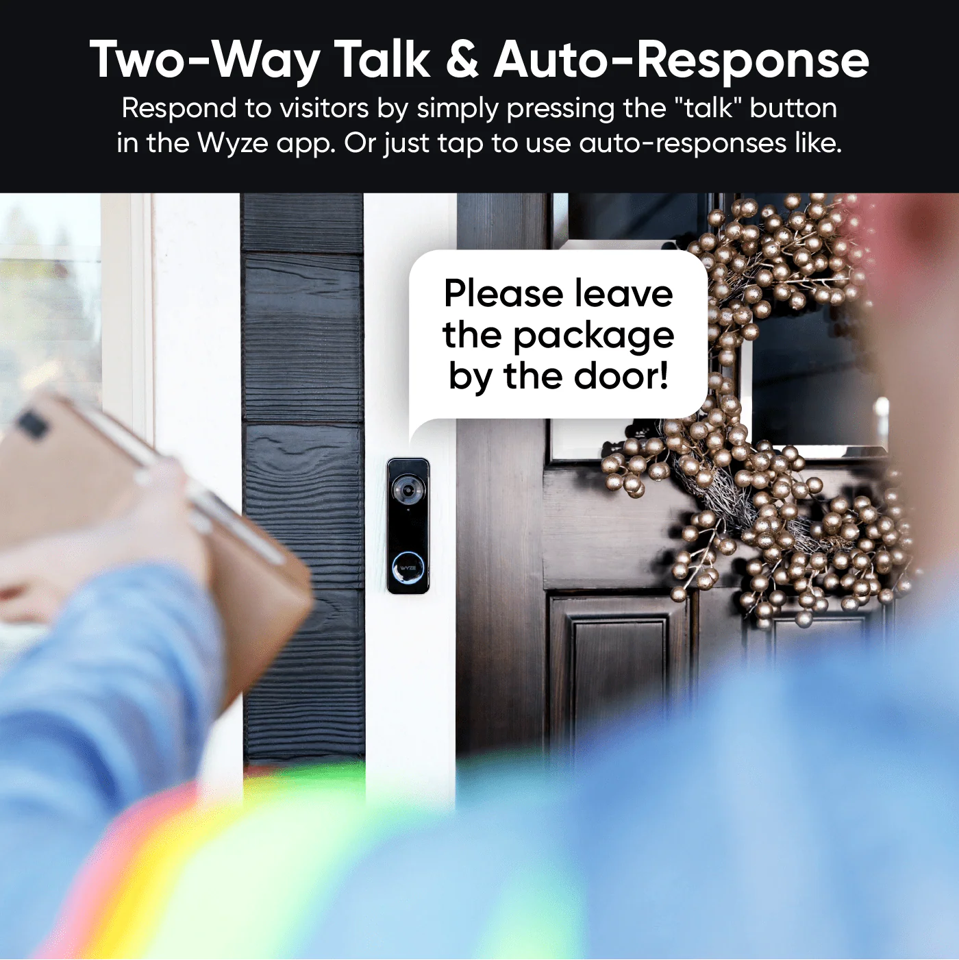 (Refurbished) Wyze Battery Video Doorbell