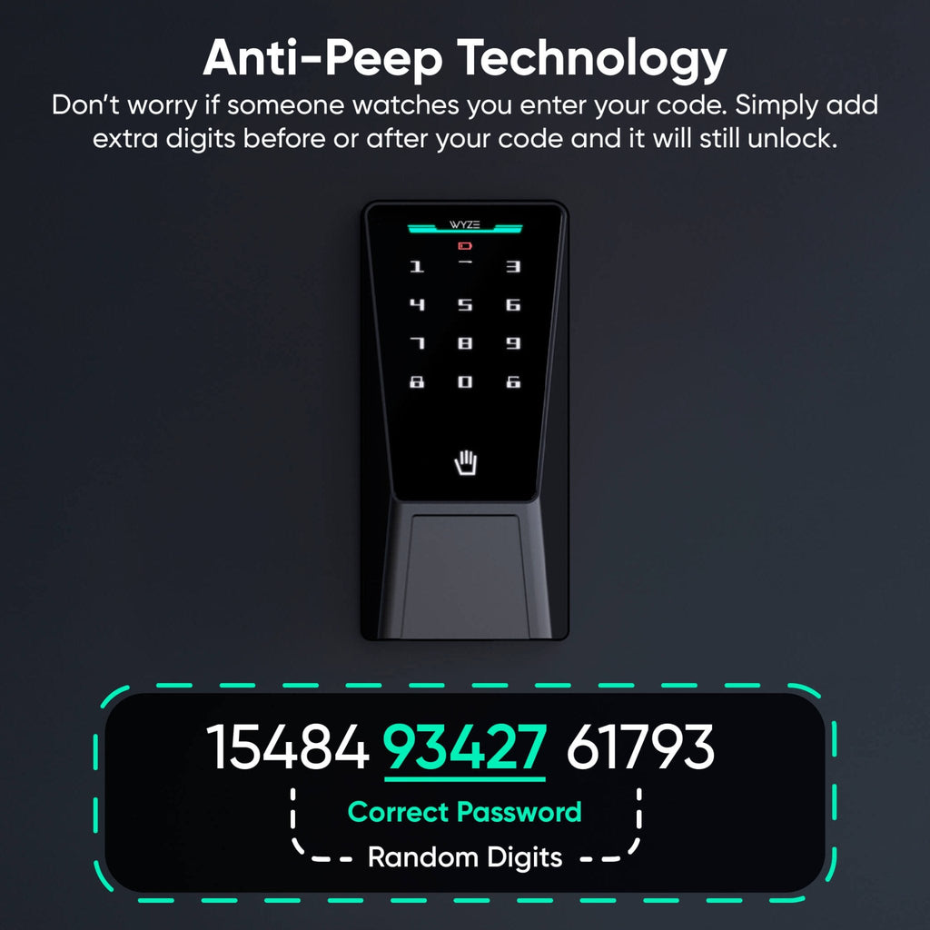 Battery Video Doorbell + Palm Lock