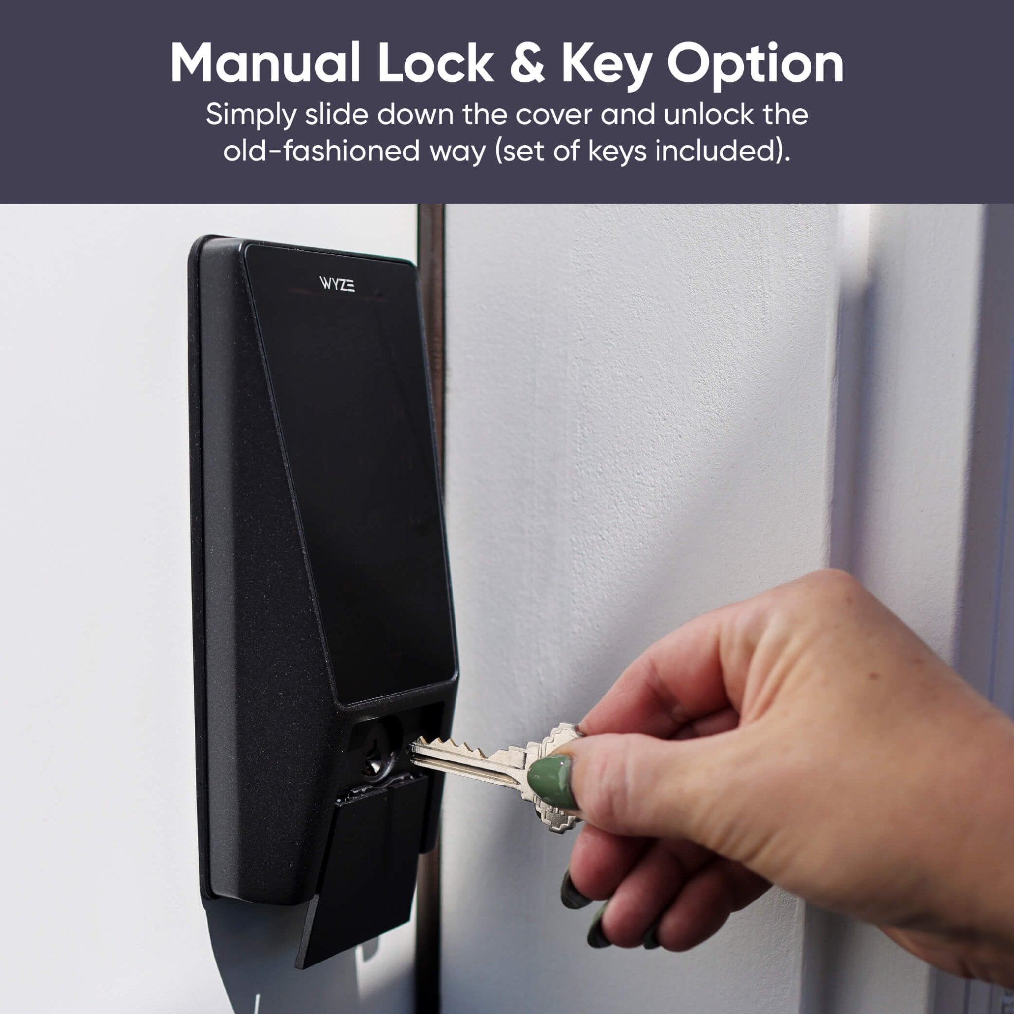 Battery Video Doorbell + Palm Lock