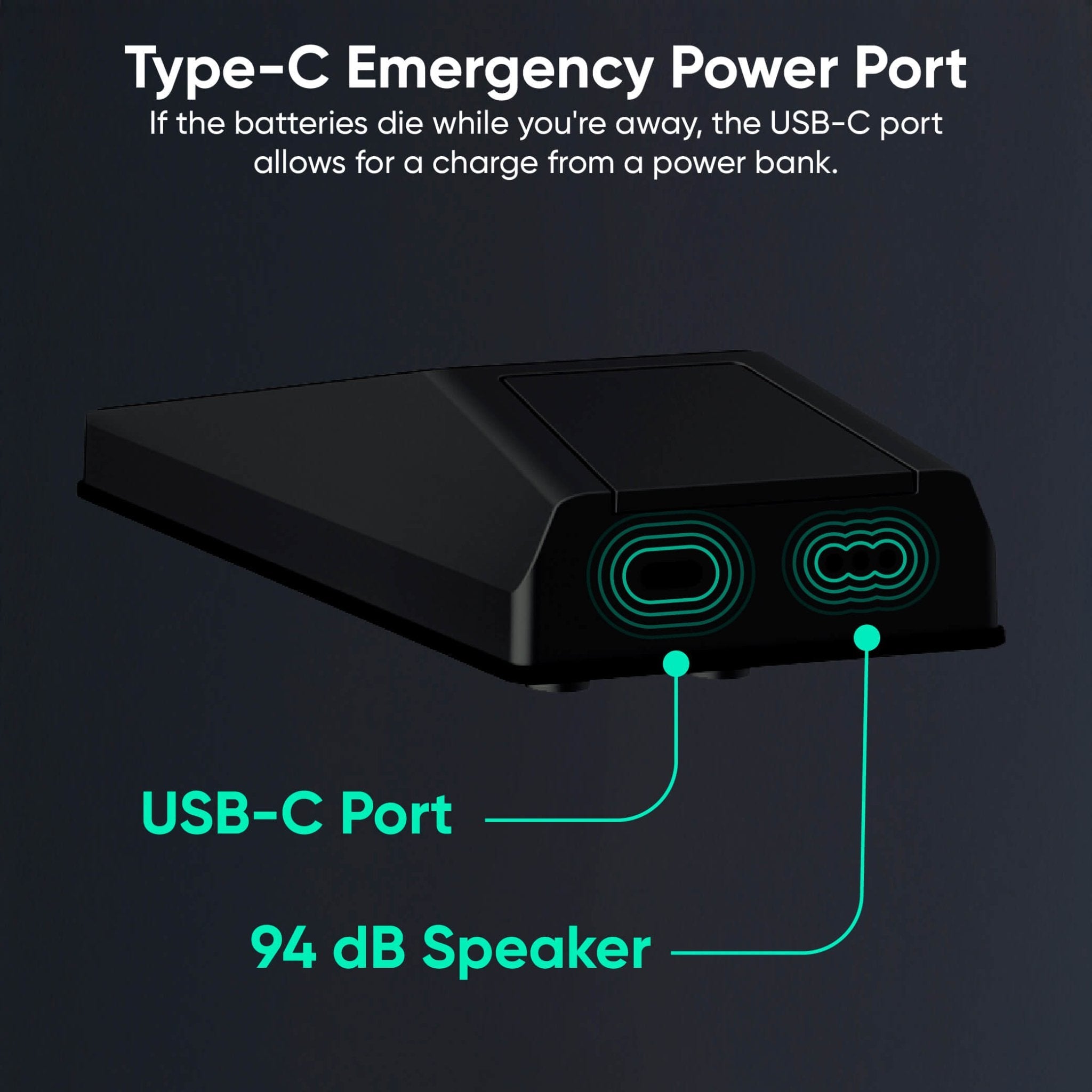 Battery Video Doorbell + Palm Lock