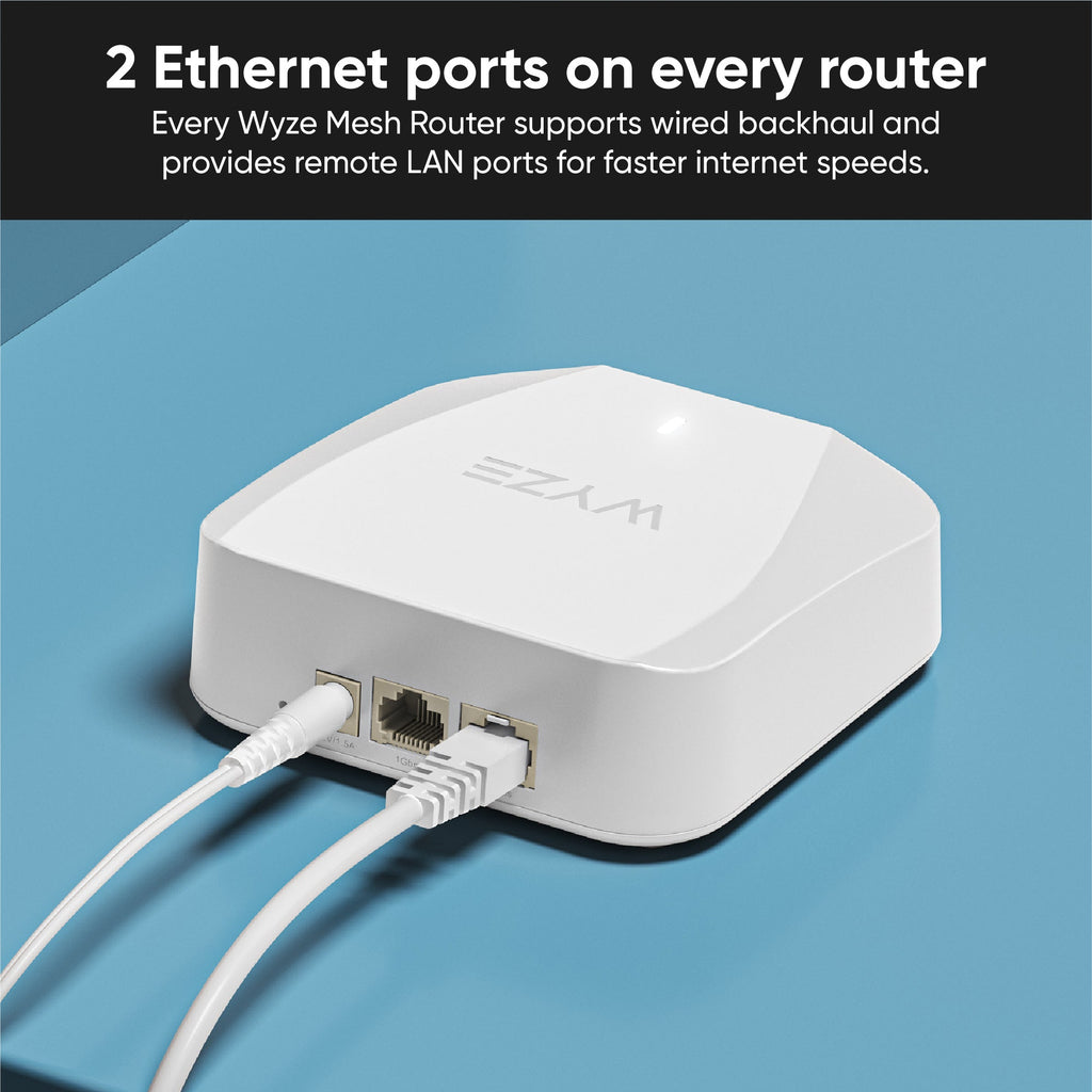 (Refurbished) Wyze Wi-Fi 6 Mesh Router